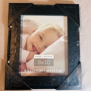 Home Maison By Studio Decor Black Wood Picture Frame 8 x 10 New Sealed